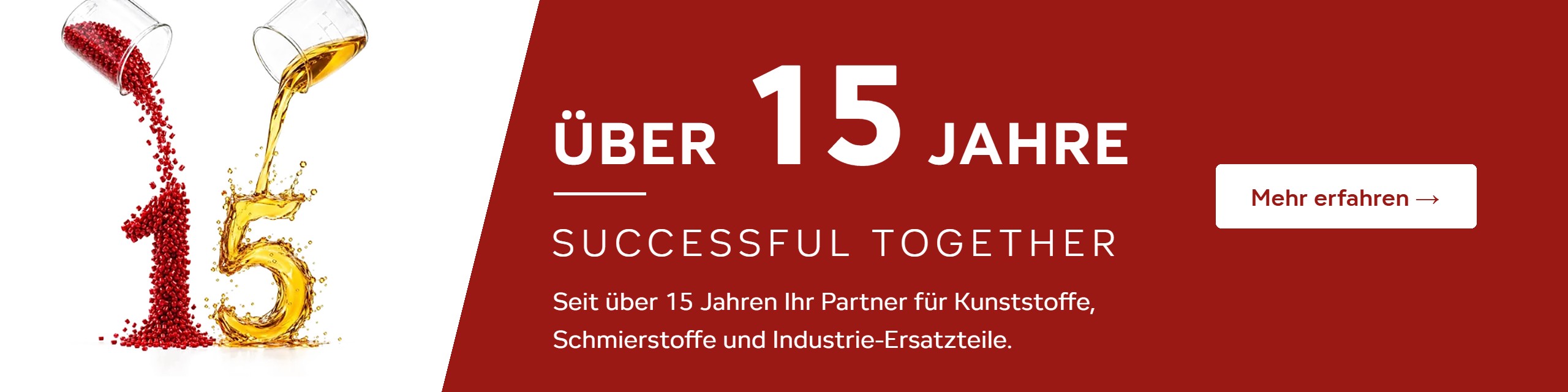 Über 15 Jahre BADICO – Successful Together. Seit über 15 Jahren Ihr Partner für Kunststoffe, Schmierstoffe und Industrie-Ersatzteile.